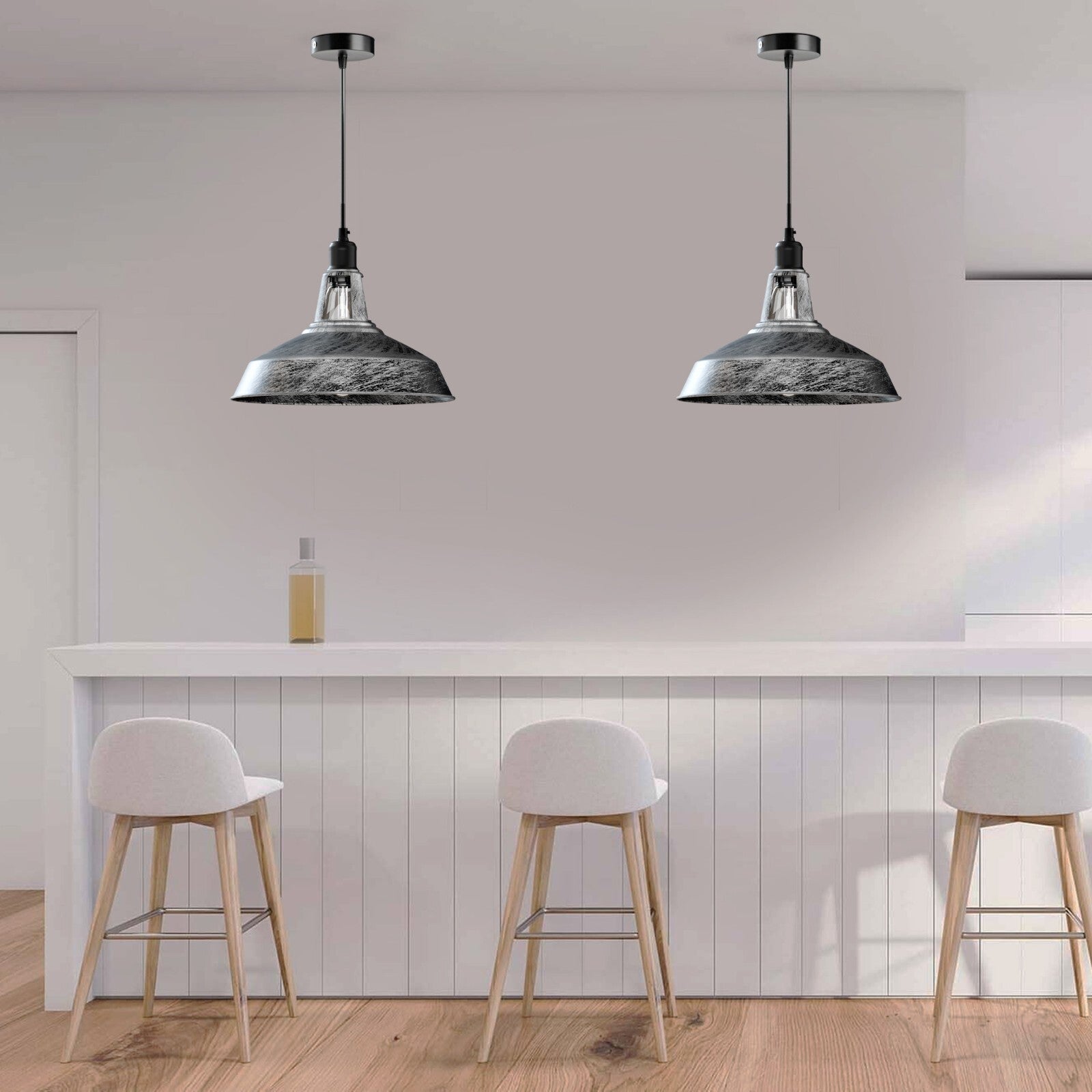 Industrial E27 Ceiling Light Fixture | Kitchen & Restaurant ~6251