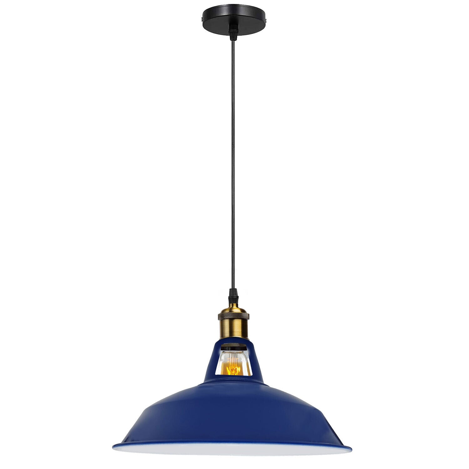 Modern Metal Cone Shade Ceiling Pendant Light Fixture for Contemporary Home Decor