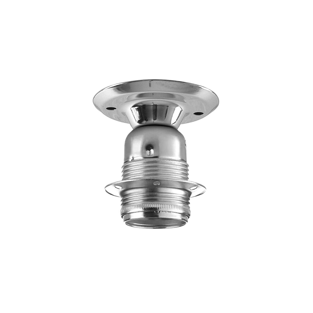 Retro Industrial E27 Lamp Bulb Holder, Edison Screw Light Fitting for Style