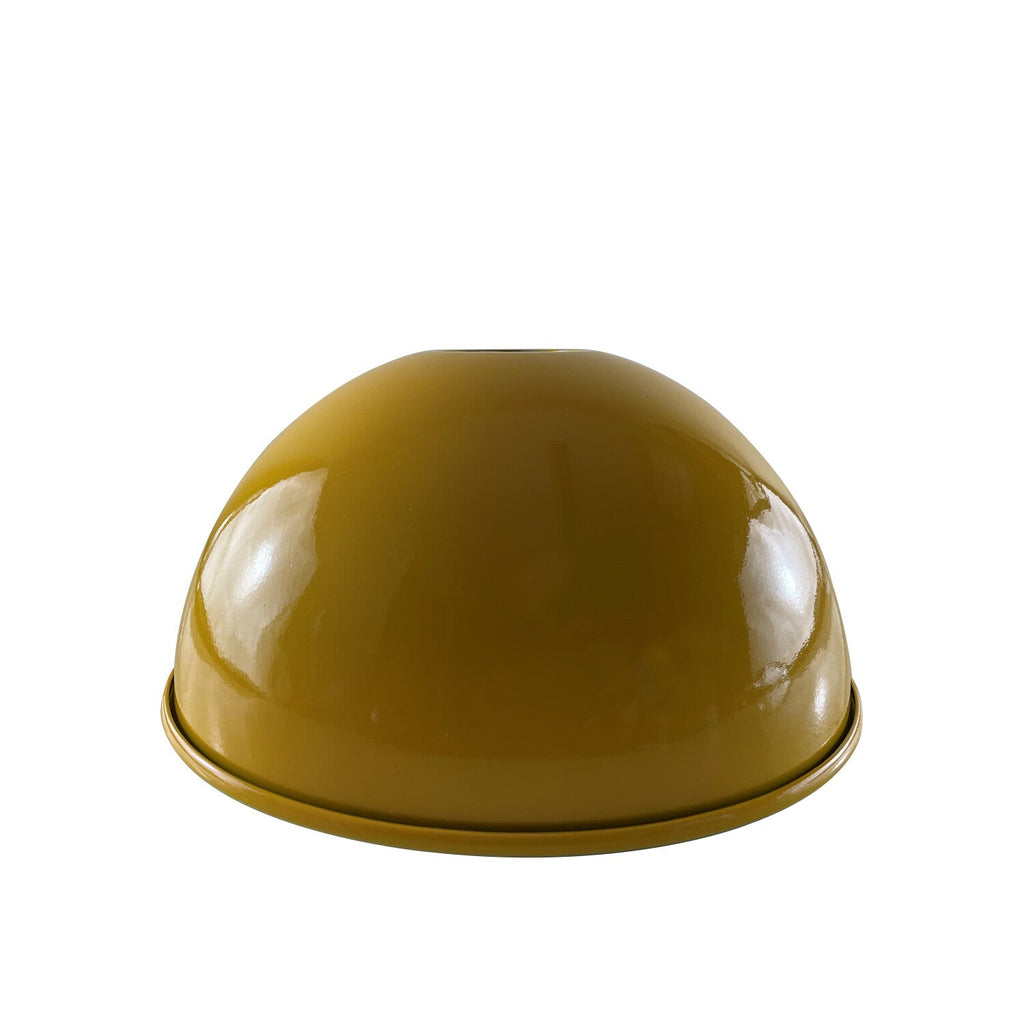 Vibrant Retro Industrial Metal Dome Ceiling Light Shade - Choose Your Color