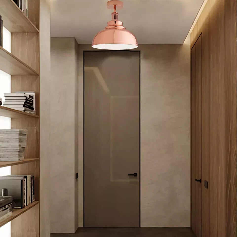 Dome Modern Metal Ceiling Lamp for Kitchen, Dining & Café ~6236