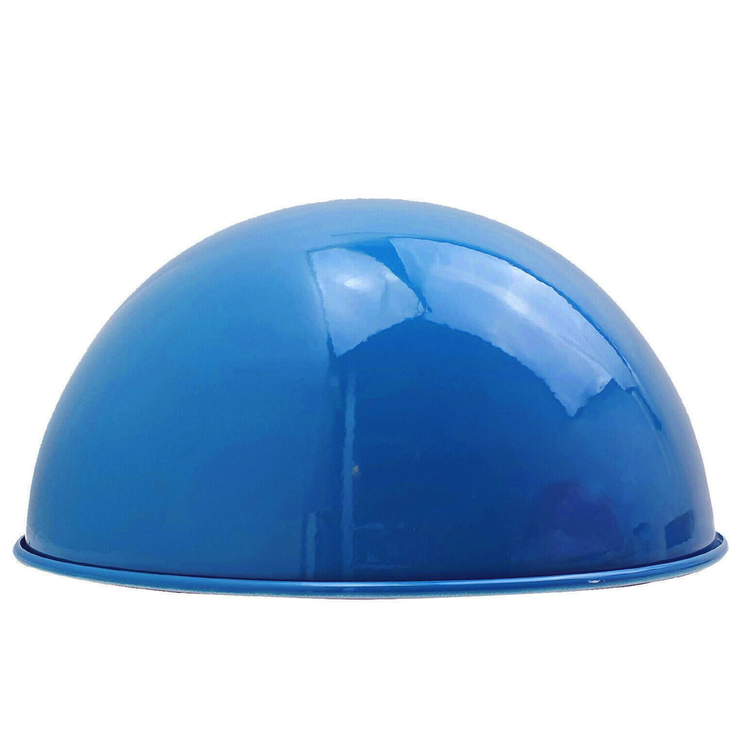 Vibrant Retro Industrial Metal Dome Ceiling Light Shade - Choose Your Color