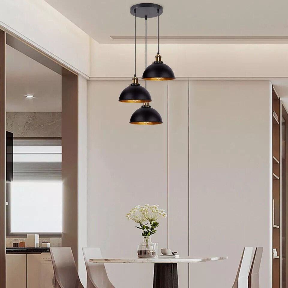 Vintage Ceiling Pendant Light Metal Lampshade Loft Hanging Retro Lamp ~  6020