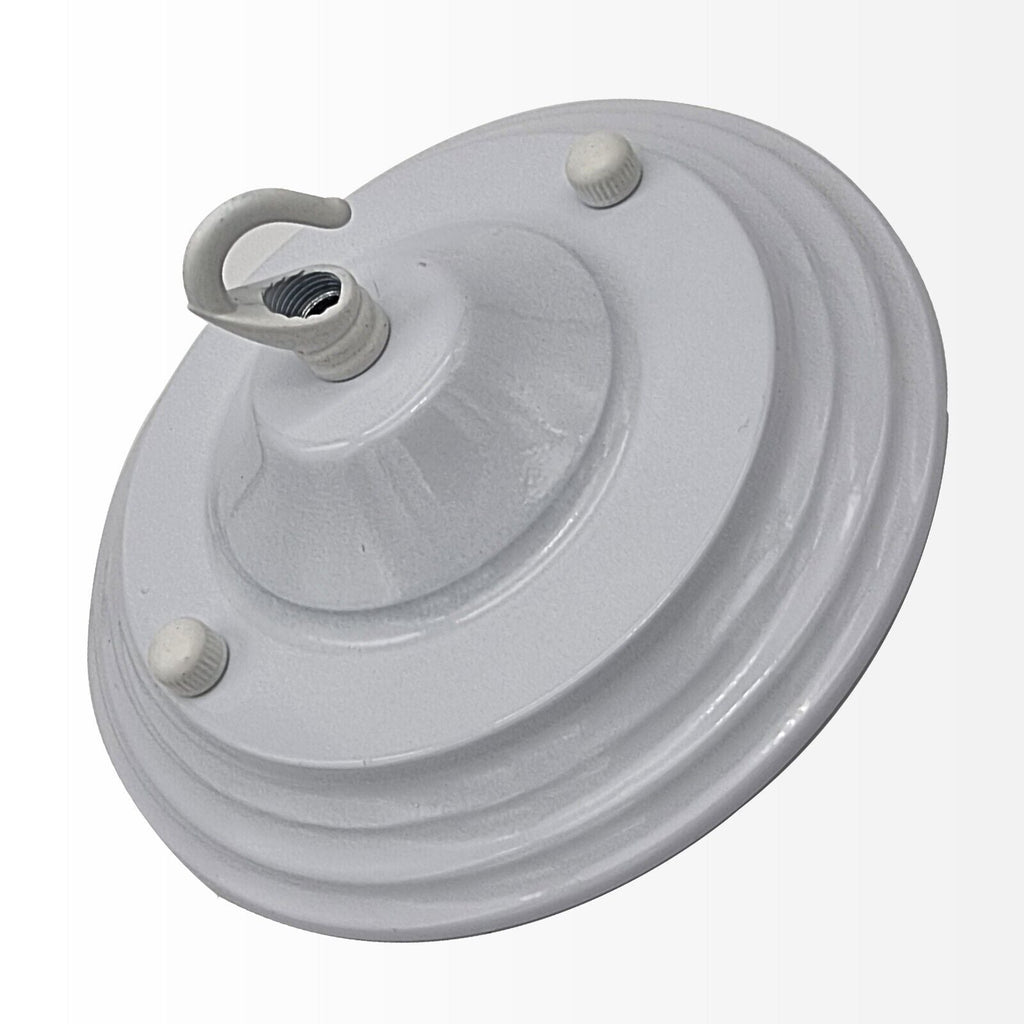 Durable Metal 5.5-inch Ceiling Rose Hook Plate for Chandelier Light Fixtures