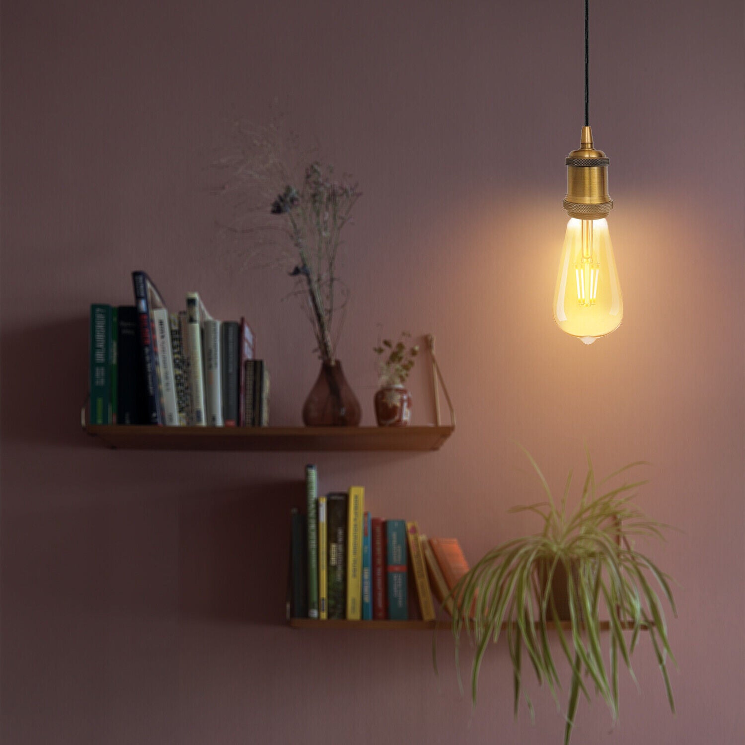 Pendant Lamp Holder Ceiling Rose Vintage Pendant Light Fitting E27~5974