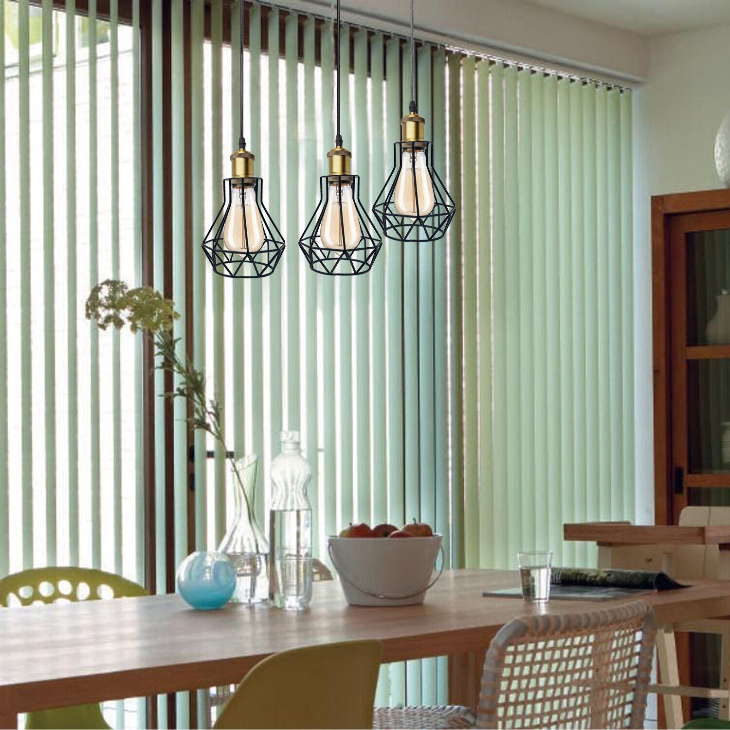 Cage 3 Light Pendant Lighting ~5660