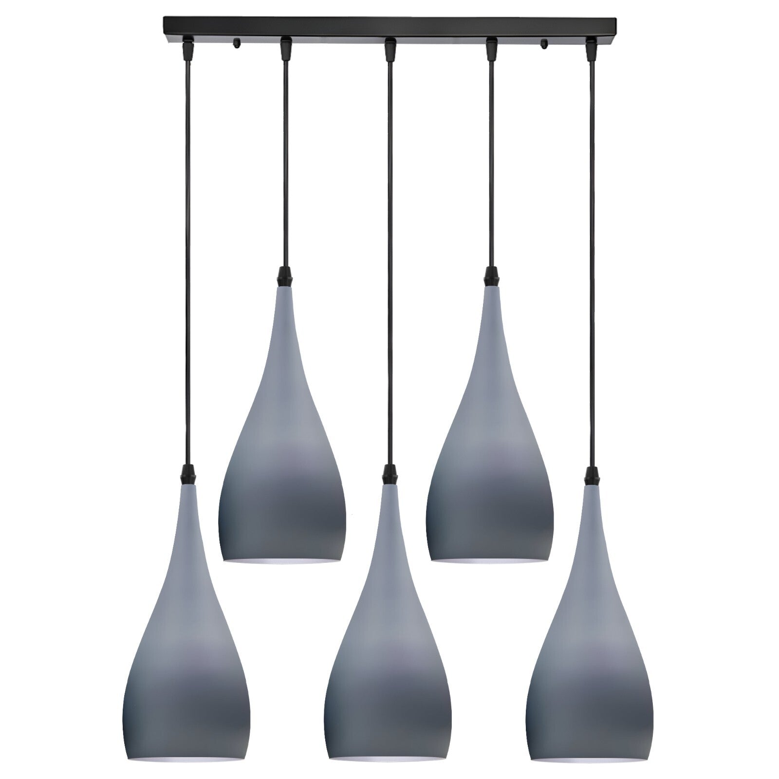 Vintage 5 Way Ceiling Pendant Light Industrial Hanging Suspended Lamp ~6107