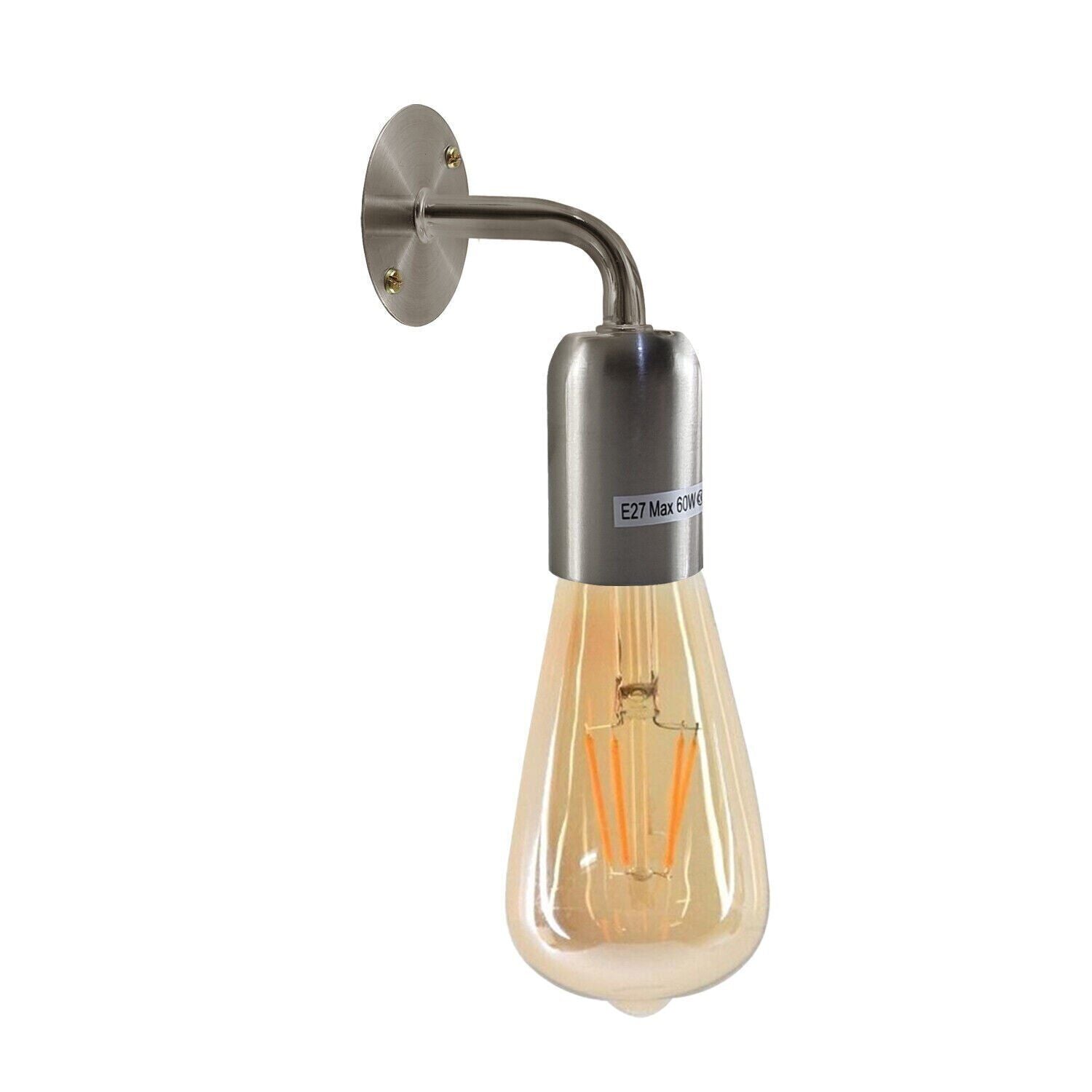 Vintage Wall Sconce Metal Rustic E27 Holder Fitting Wall Lights ~ 6015