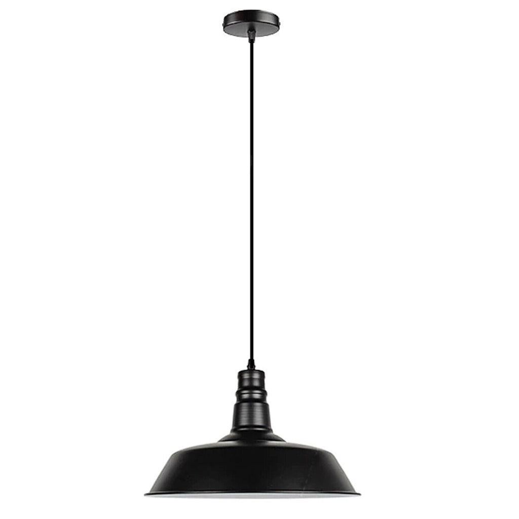 Retro Industrial Metal Ceiling Pendant Light Shade Modern Hanging Fixture