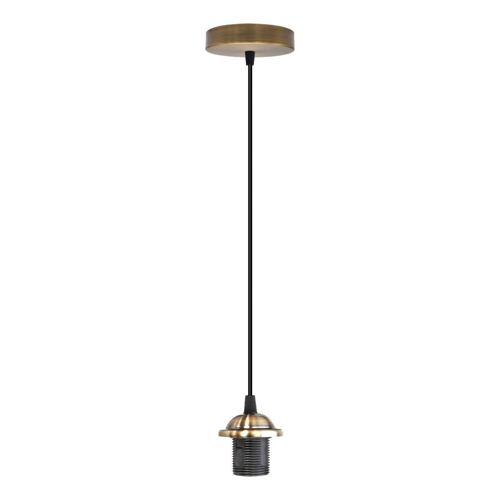Industrial Metal E27 Adjustable Ceiling Pendant Light Hanging Fixture