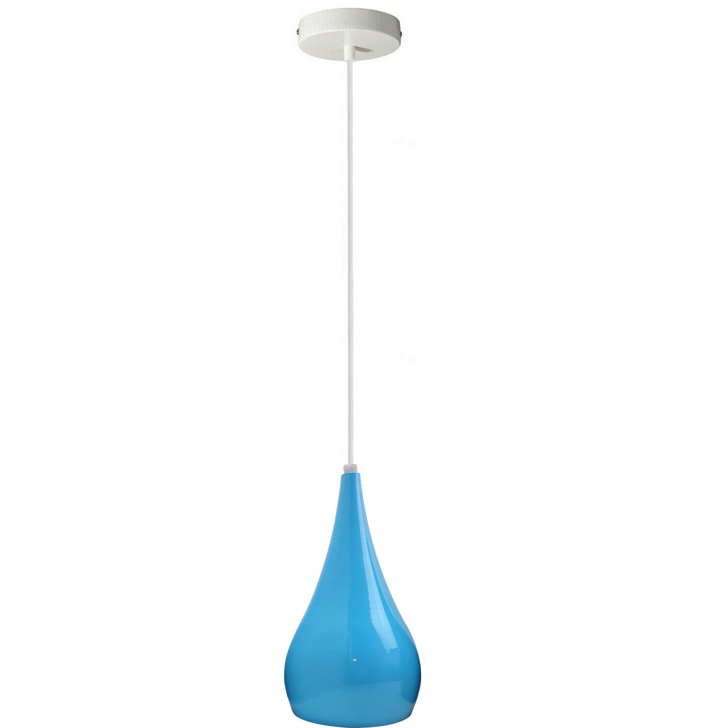 E27 Pendant Light With Metal Lampshade ~6153