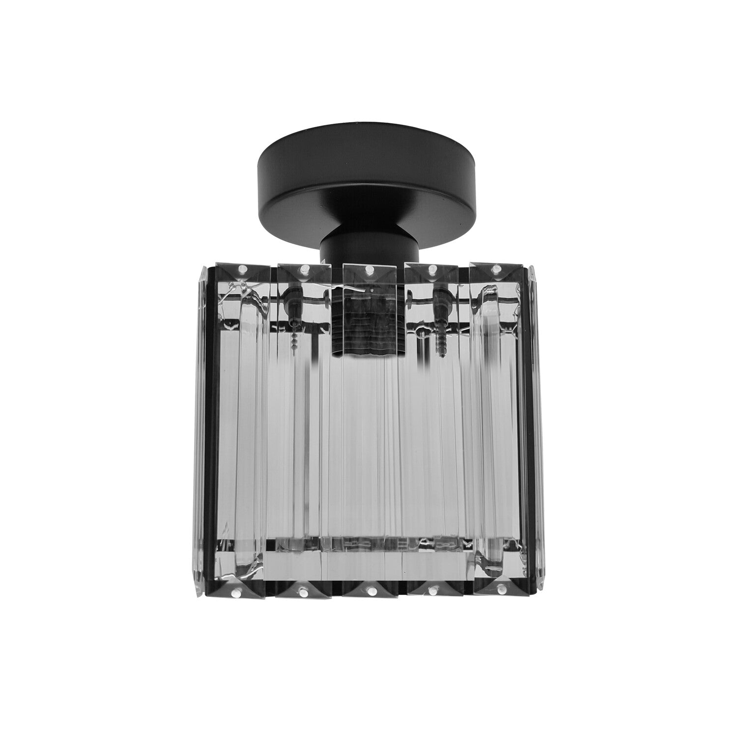 Modern K9 Crystal  Semi Flush Mount Square Ceiling Light ~6037