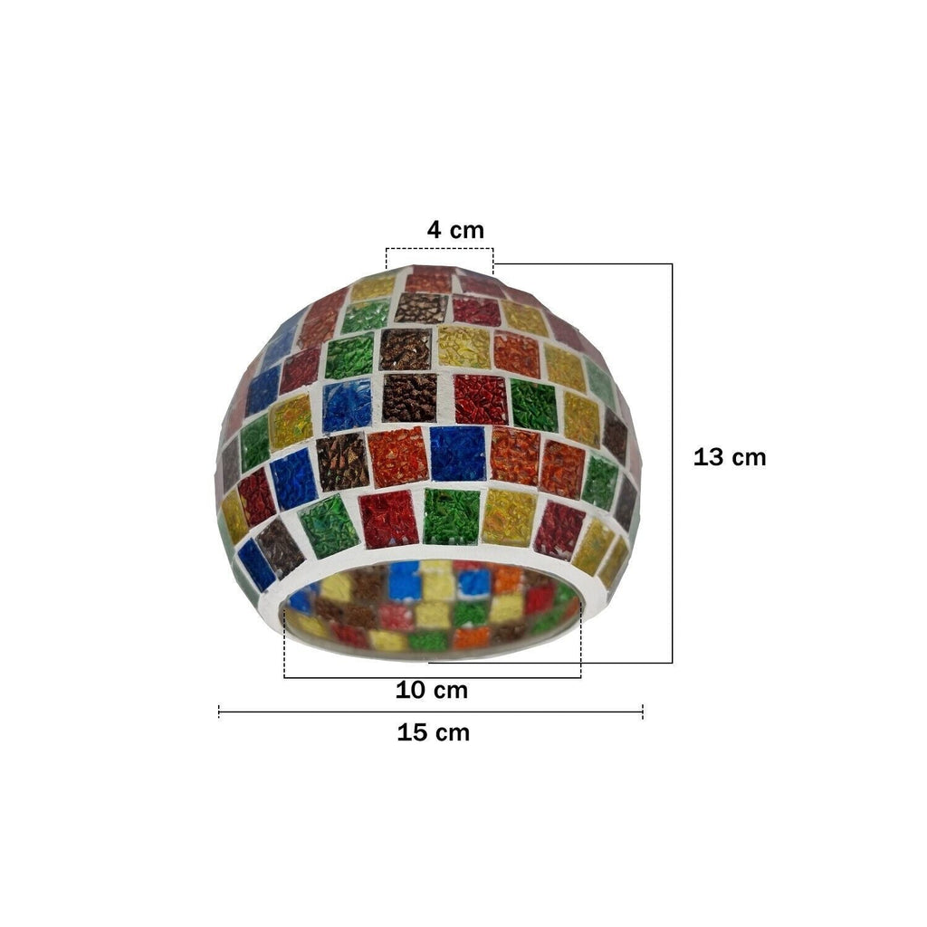 Easy Fit Pendant Modern Glass Globe Lampshade ~6098