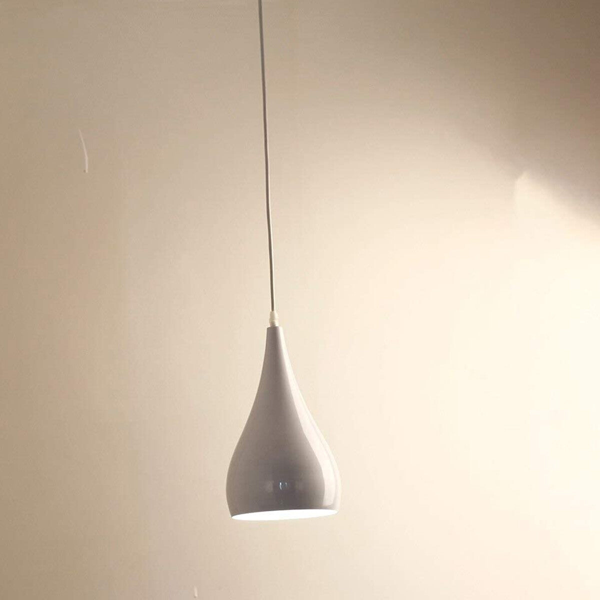 E27 Pendant Light With Metal Lampshade ~6153