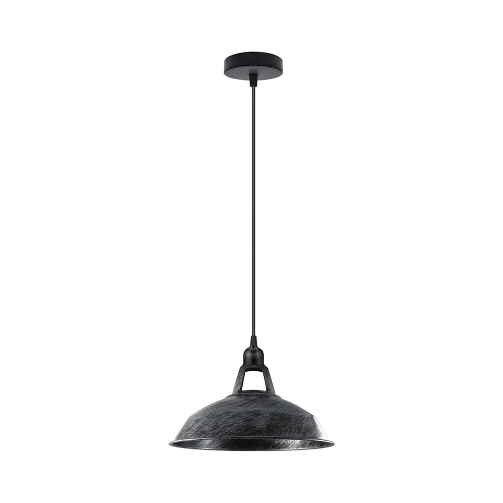 Industrial Barn Slotted Ceiling Pendant Light Fixture for Kitchen & Restaurant