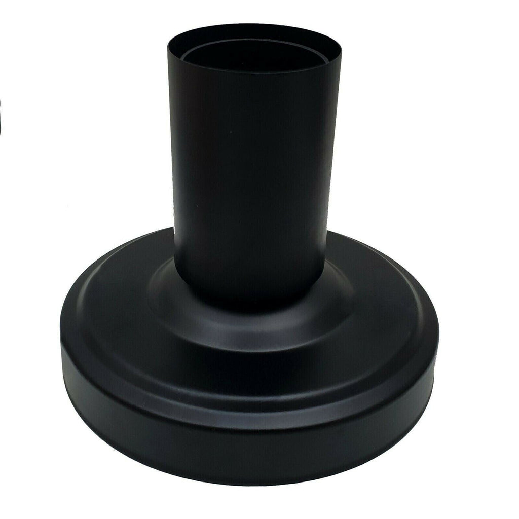 Black E27 Ceiling Lamp Holder Kit Minimalist Industrial Vintage Light Fixture
