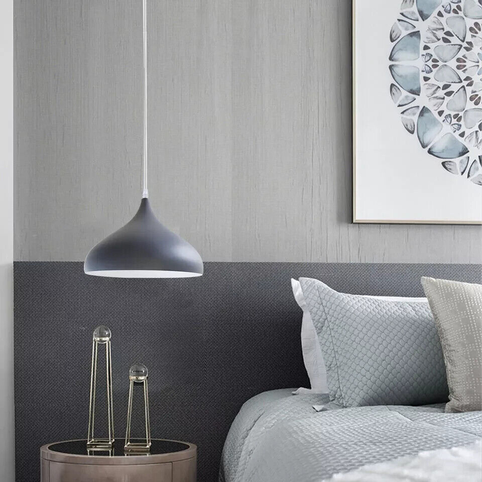 Vintage Metal Dome Ceiling Pendant Lampshade - Easy Fit Home Decor Light