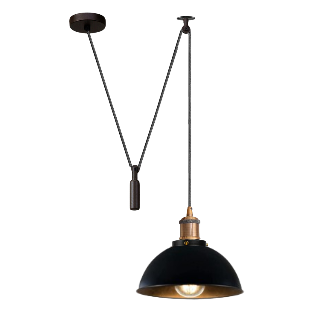 Rise and Fall Pendant Light pulley E27 ~6284