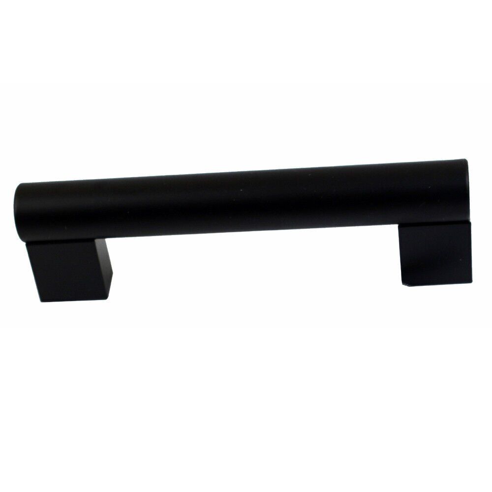 Modern Matte Black Metal Kitchen Cabinet Door Handle Pull Boss Bar Style