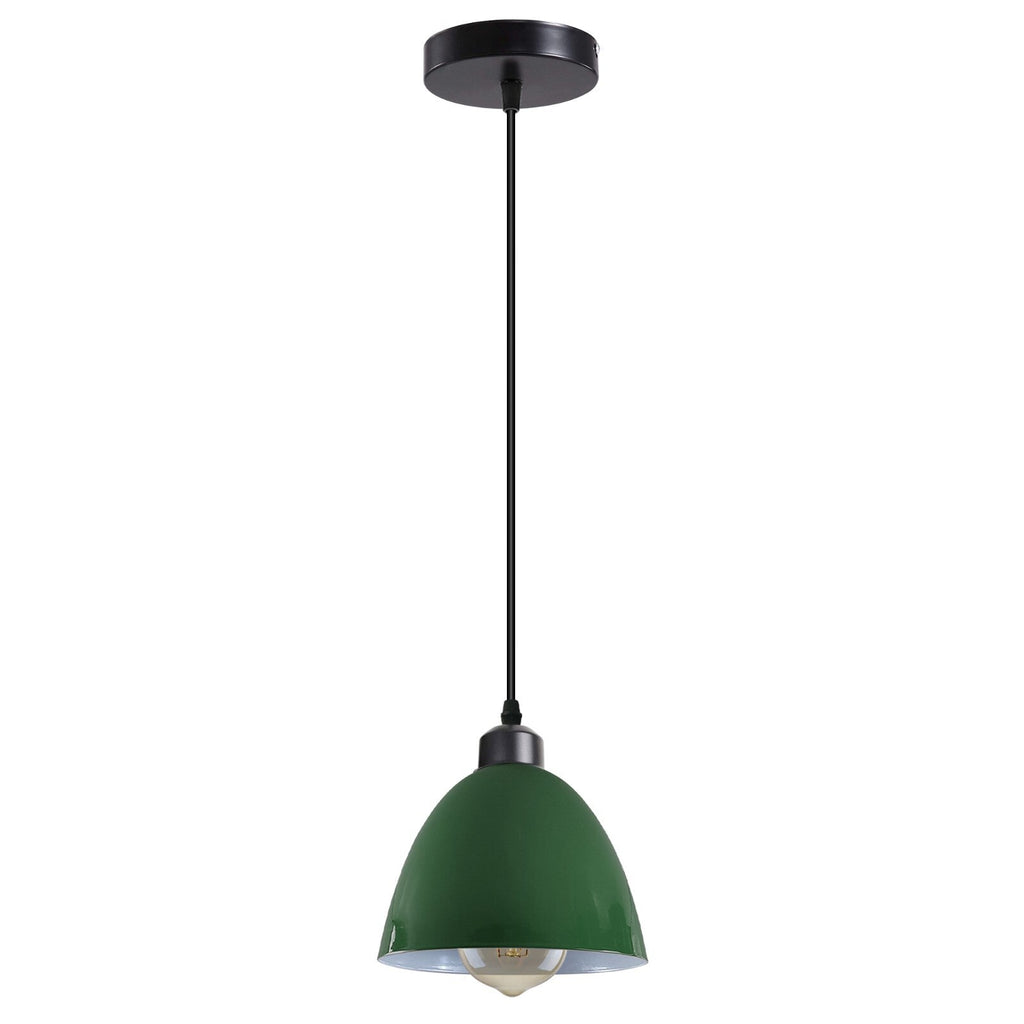 Modern Mini Metal Pendant Light E27 Base Adjustable Cable Industrial Style