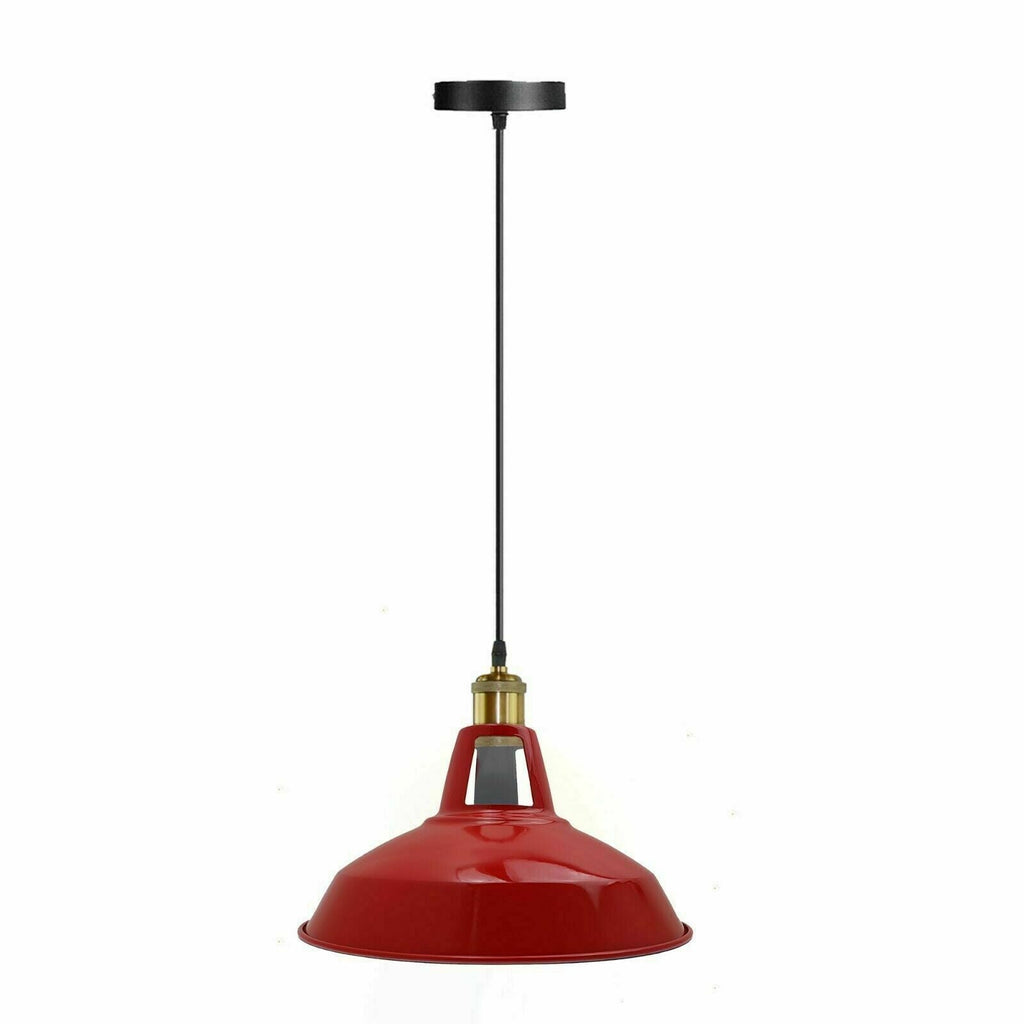 Modern Metal Cone Pendant Light Fixture, Adjustable Hanging LED Lamp Shade