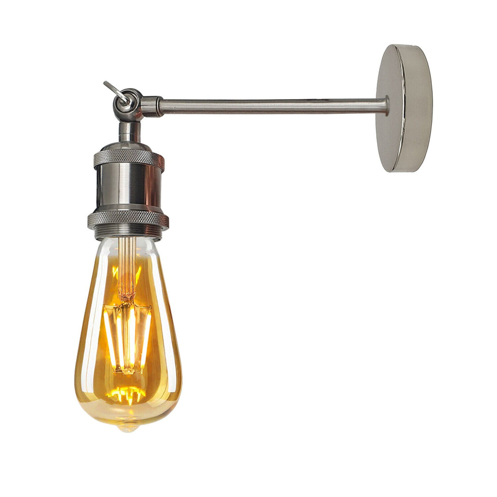 Industrial Metal Wall Sconce Lamp Fixture Rustic Vintage Design Lighting