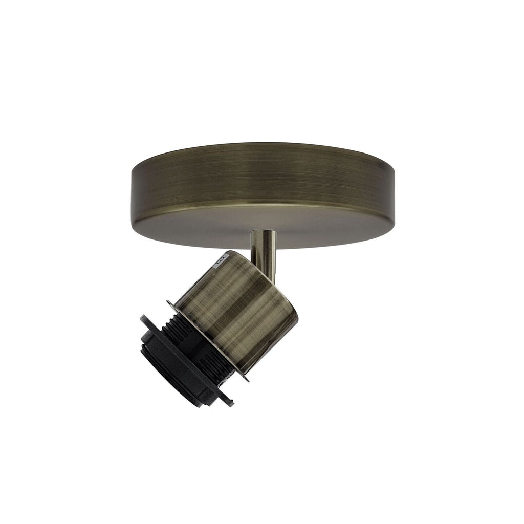 Adjustable Retro Industrial LED Flush Mount Ceiling Wall Light Fixture, E27