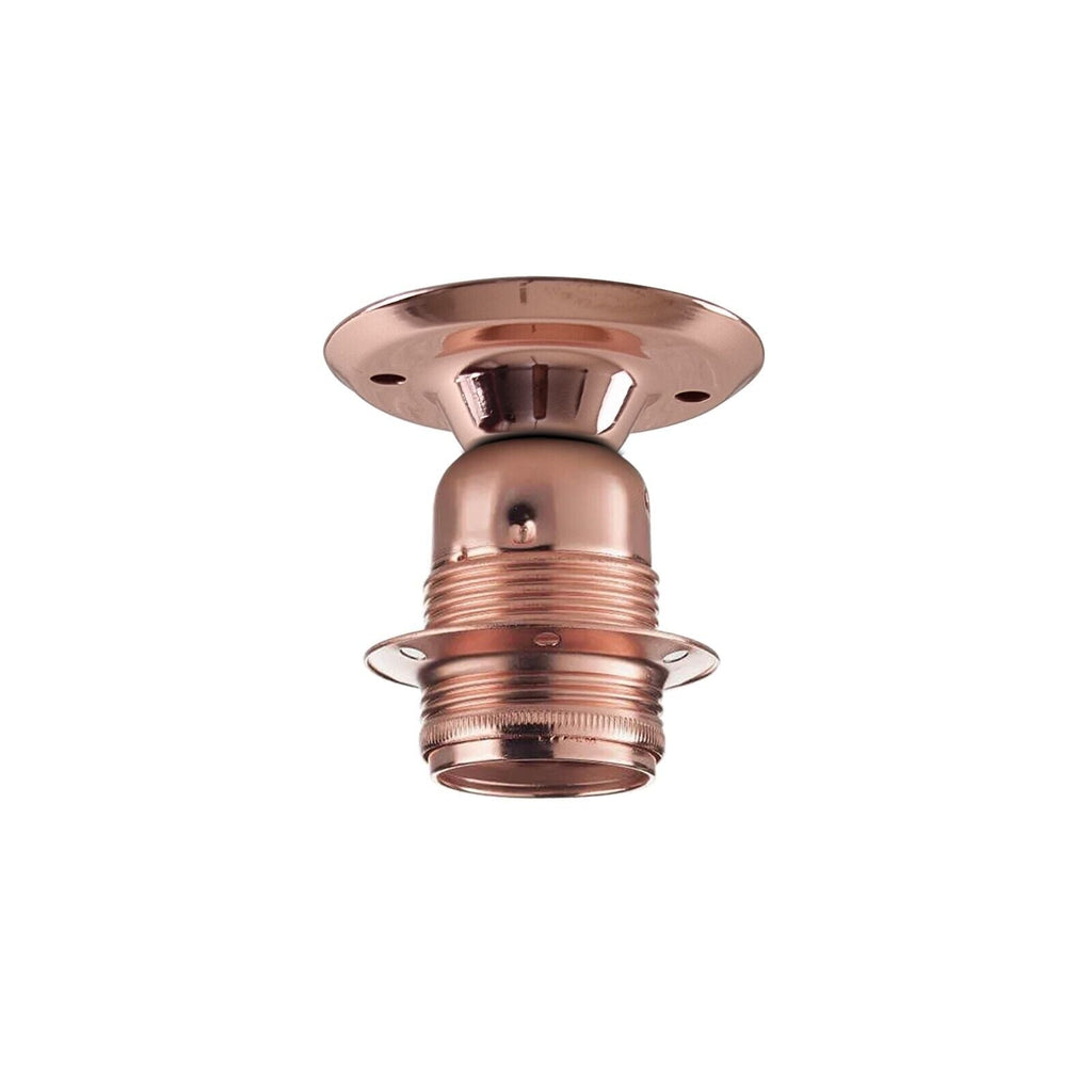 Retro Industrial E27 Lamp Bulb Holder, Edison Screw Light Fitting for Style
