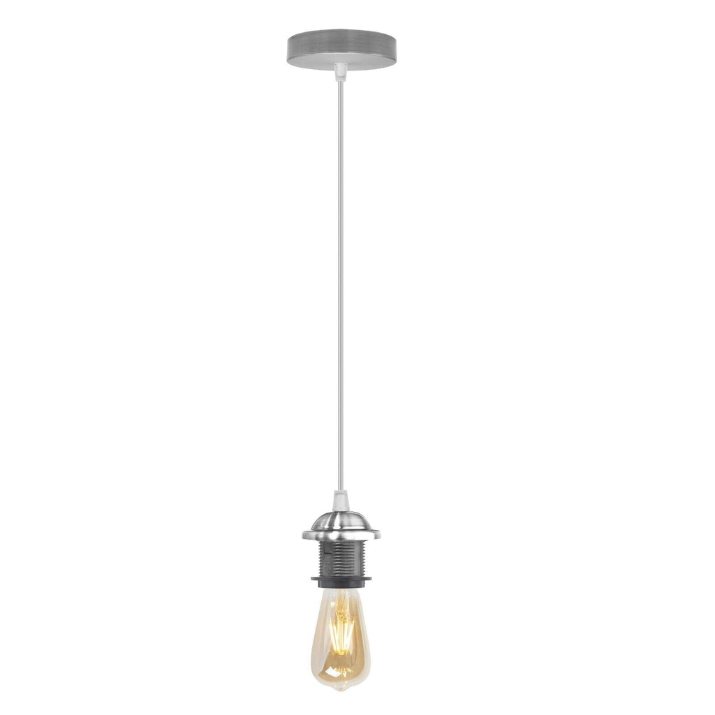 Vintage Industrial E27 Pendant Lamp Kit Light Fitting Ceiling Bulb Holder