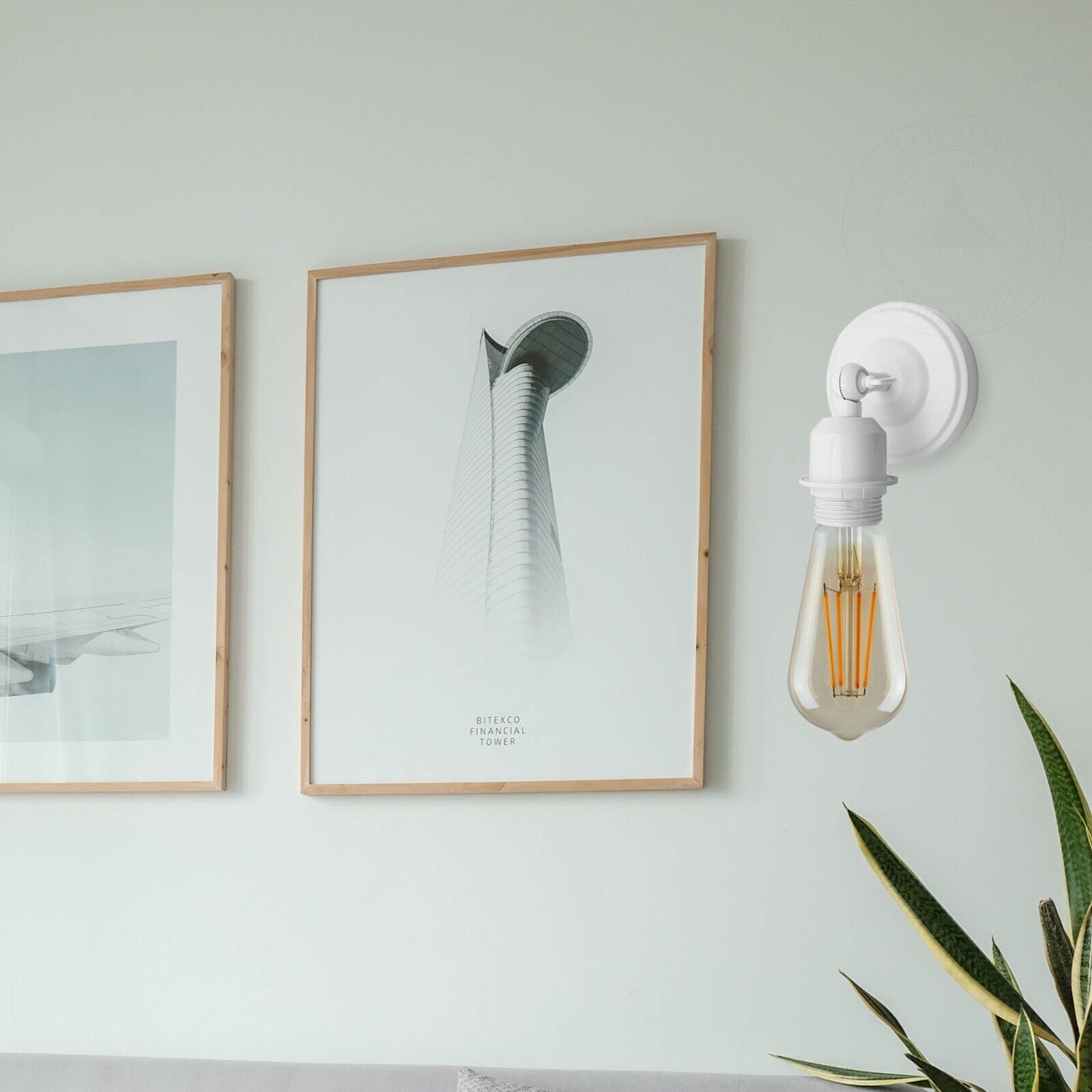 Vintage Industrial E27 Metal Wall Sconce Wall Mounted Light~6012