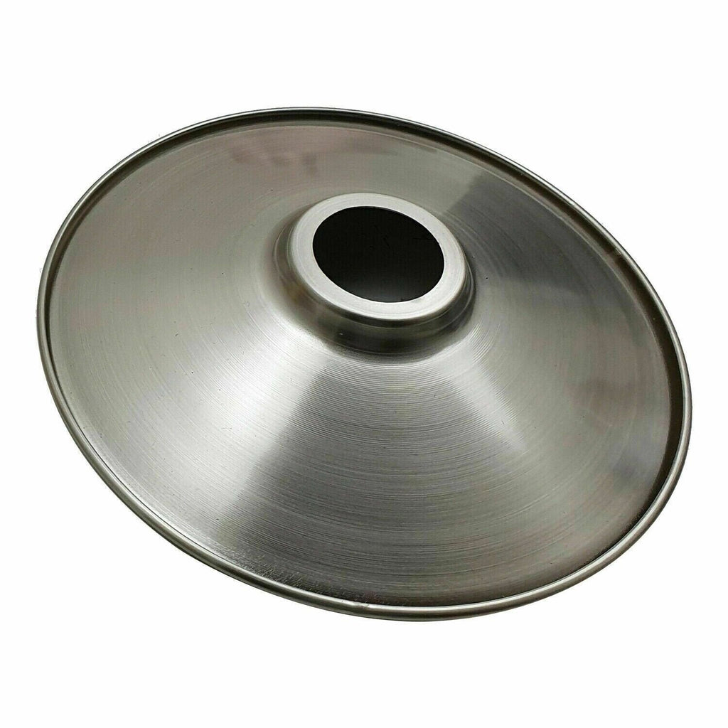 Easy Fit Vintage Retro Metal Ceiling Pendant Lampshade - Flat Design
