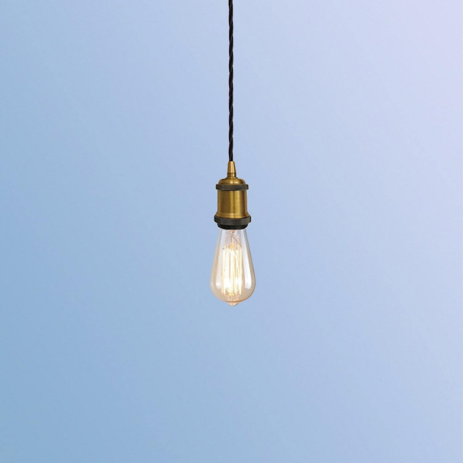 Pendant Lamp Holder Ceiling Rose Vintage Pendant Light Fitting E27~5974