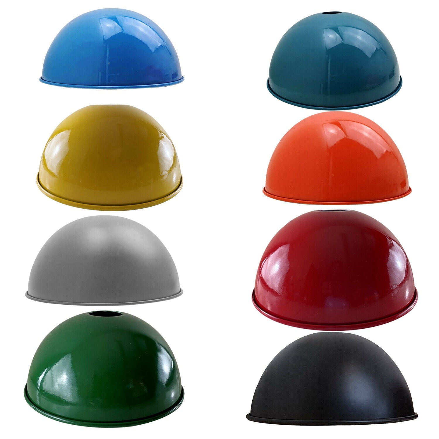 21cm Retro Dome Metal Ceiling Light Shade ~6097