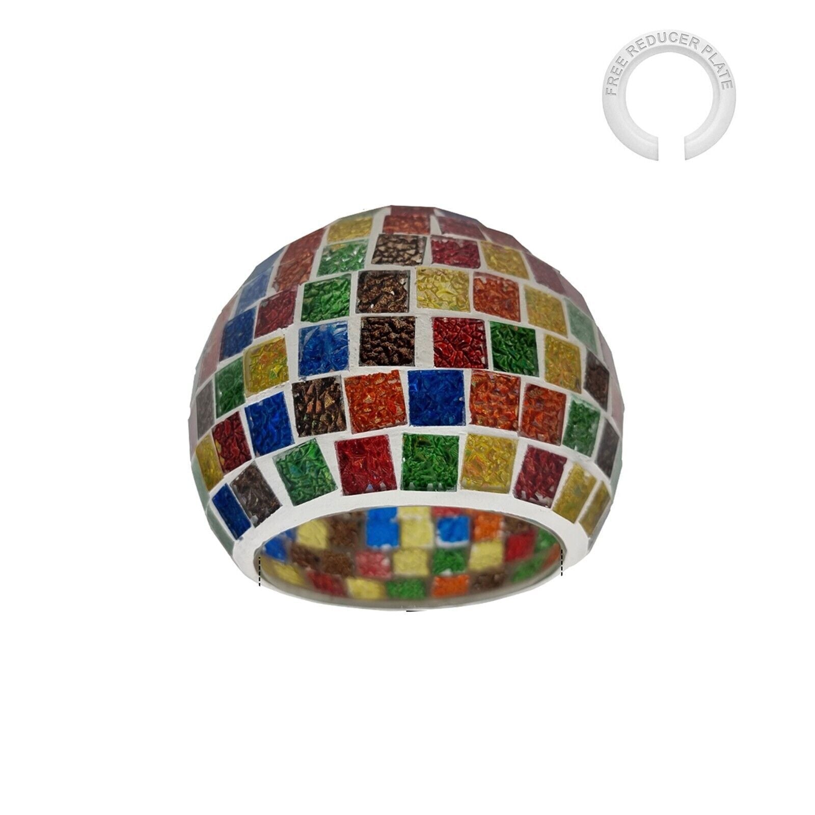 Easy Fit Pendant Modern Glass Globe Lampshade ~6098