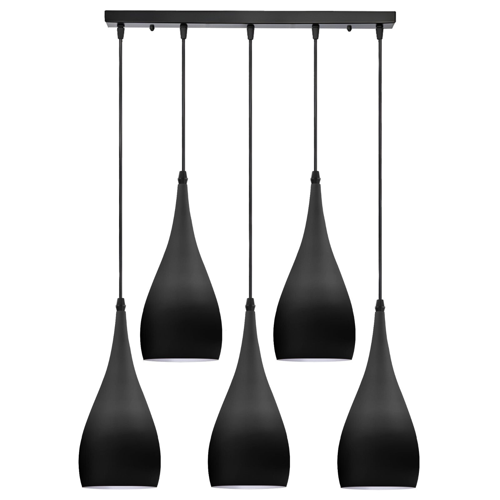 Vintage 5 Way Ceiling Pendant Light Industrial Hanging Suspended Lamp ~6107