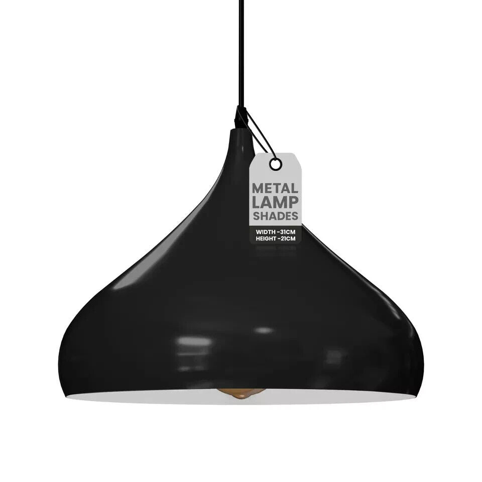 Vintage Metal Mosque Easy Fit Ceiling Lamp Shade Industrial Style Pendant