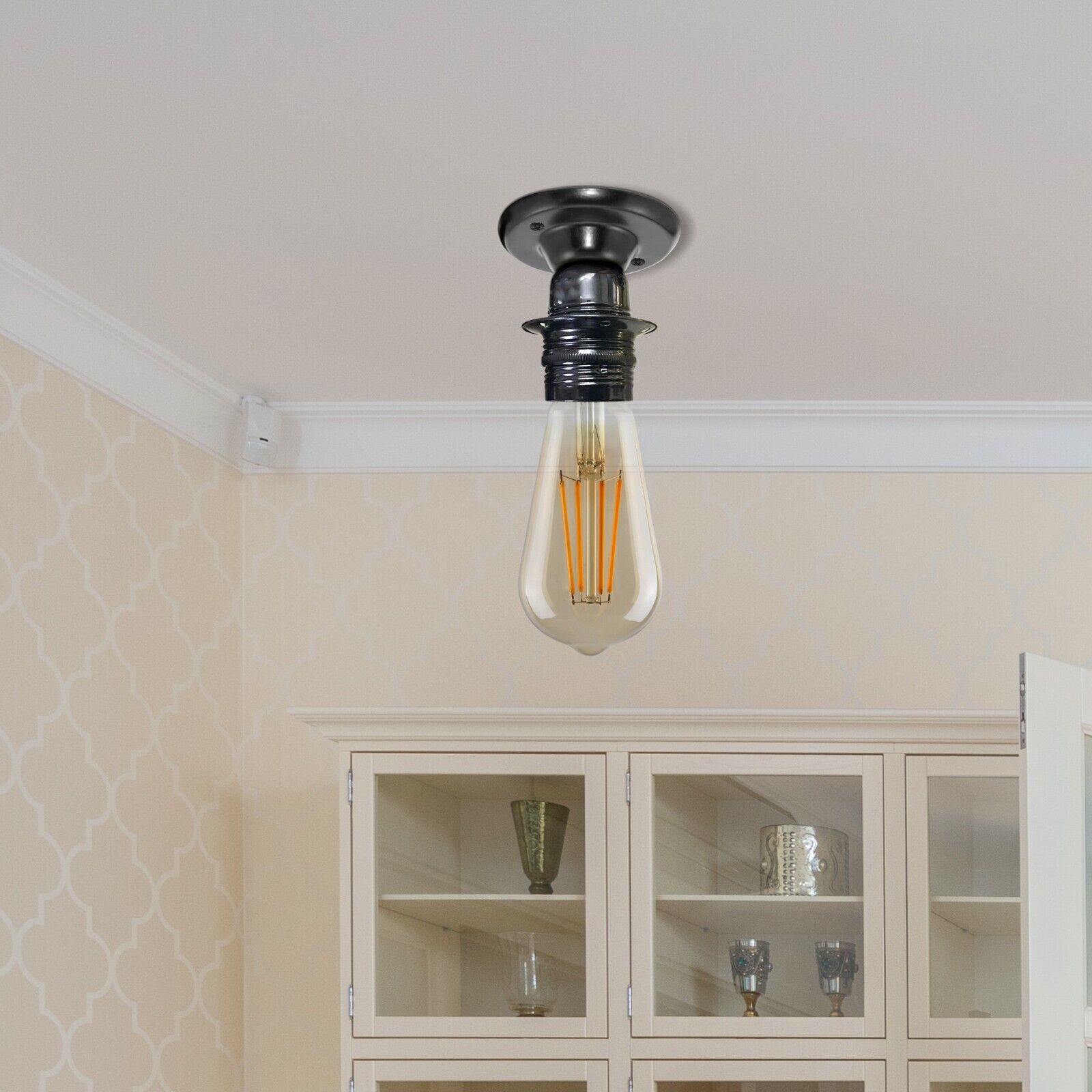 E27 Lamp Bulb Holder Vintage Edison Holder Light Fitting ~6017