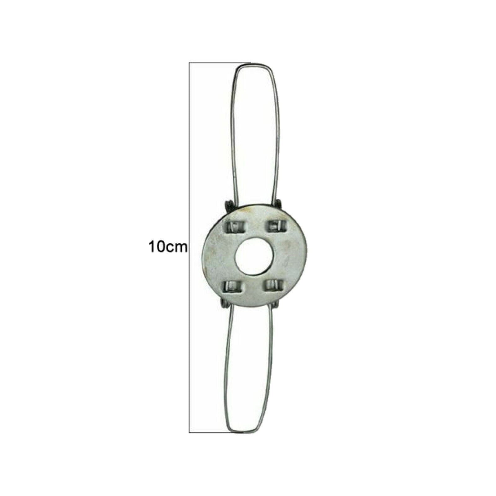 Universal Steel Lamp Shade Spring Clip Retainer for Glass Shades