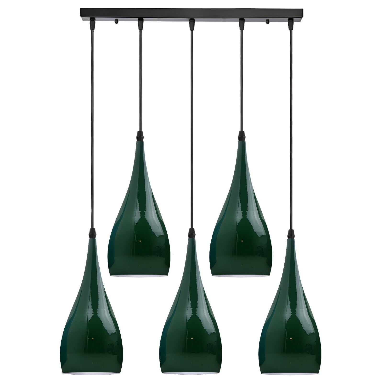 Vintage 5 Way Ceiling Pendant Light Industrial Hanging Suspended Lamp ~6107