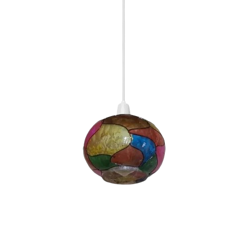 Easy Fit Pendant Modern Glass Globe Lampshade ~6098