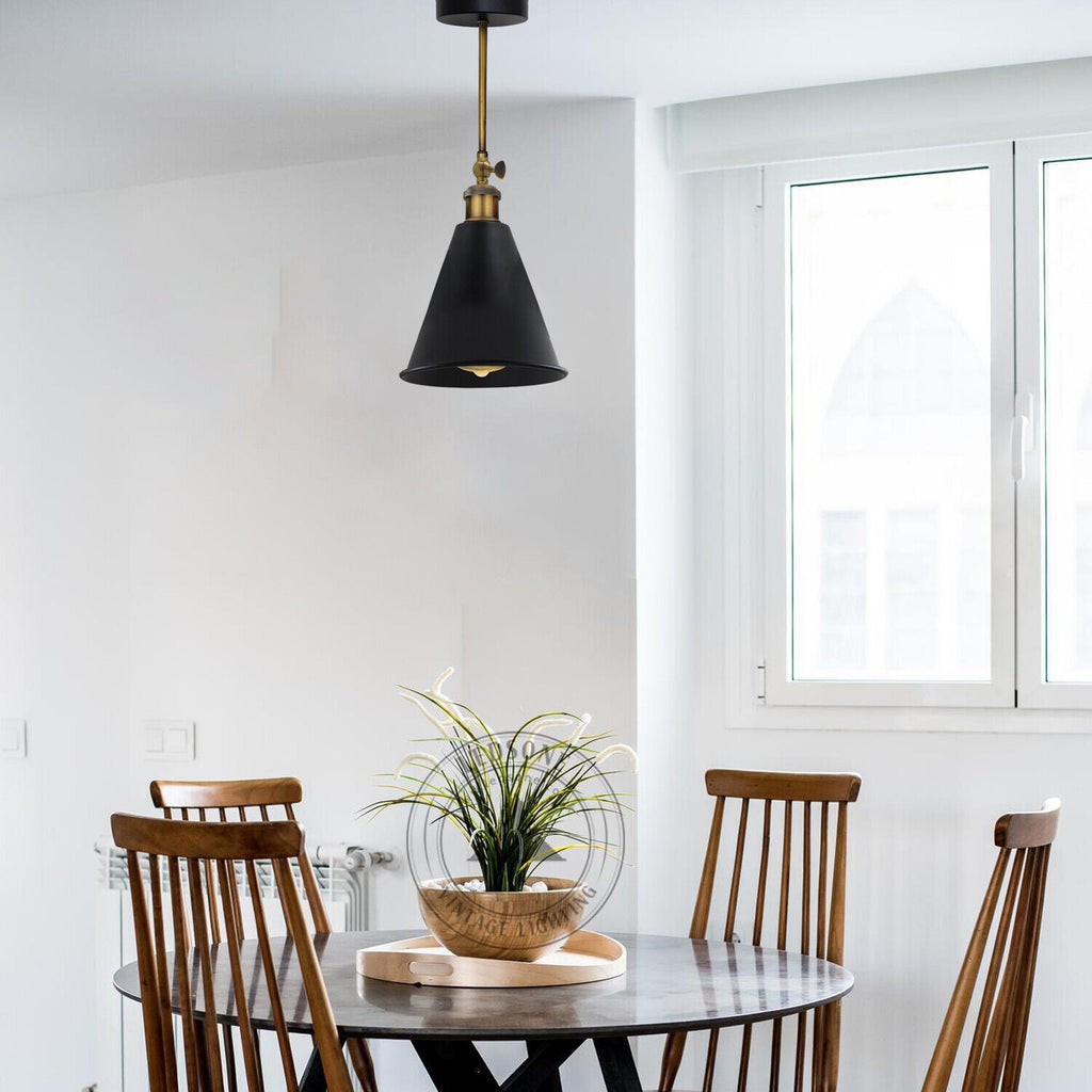 Black Wall Sconce Vintage Retro Wall Light Lamp Fixture~5916