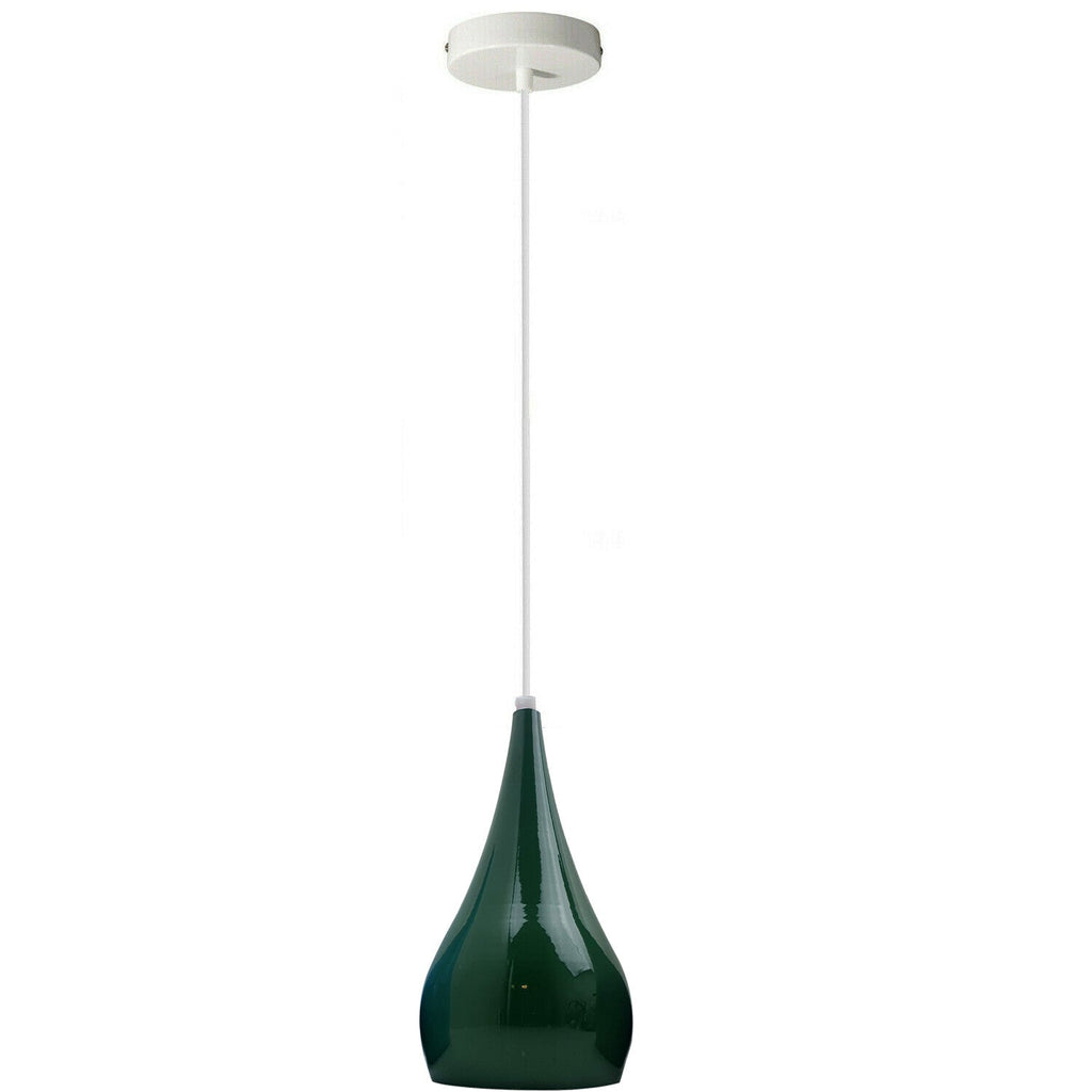 E27 Pendant Light With Metal Lampshade ~6153