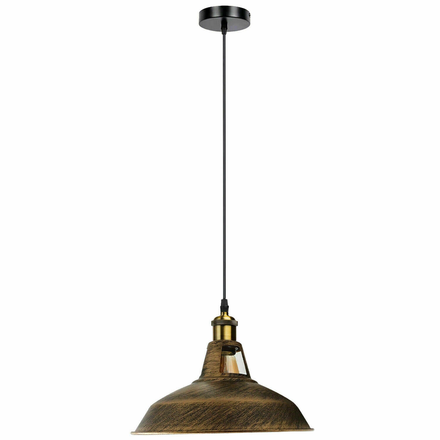 Modern Metal Cone Shade Ceiling Pendant Light Fixture for Contemporary Home Decor