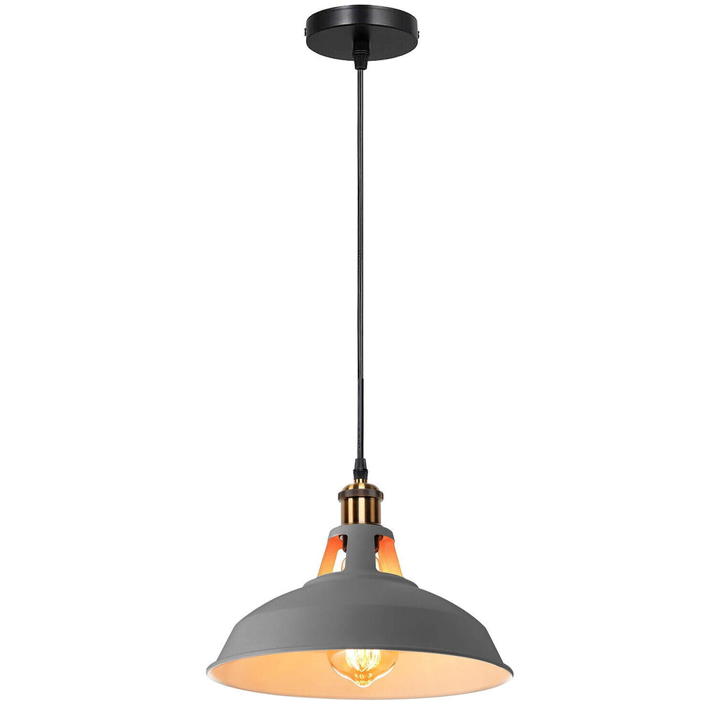 Modern Metal Cone Shade Ceiling Pendant Light Fixture for Contemporary Home Decor