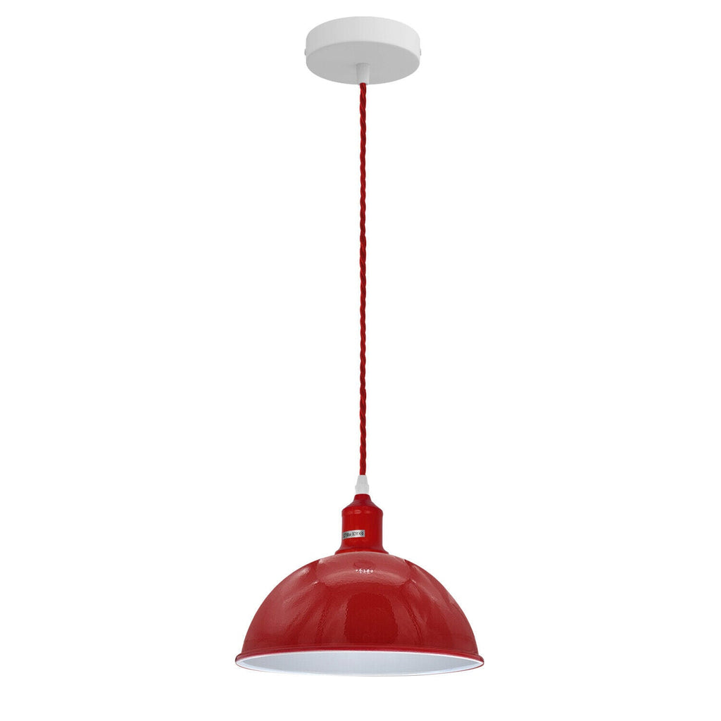 Vintage Industrial Metal Ceiling Pendant Shade E27 Hanging Light ~6222