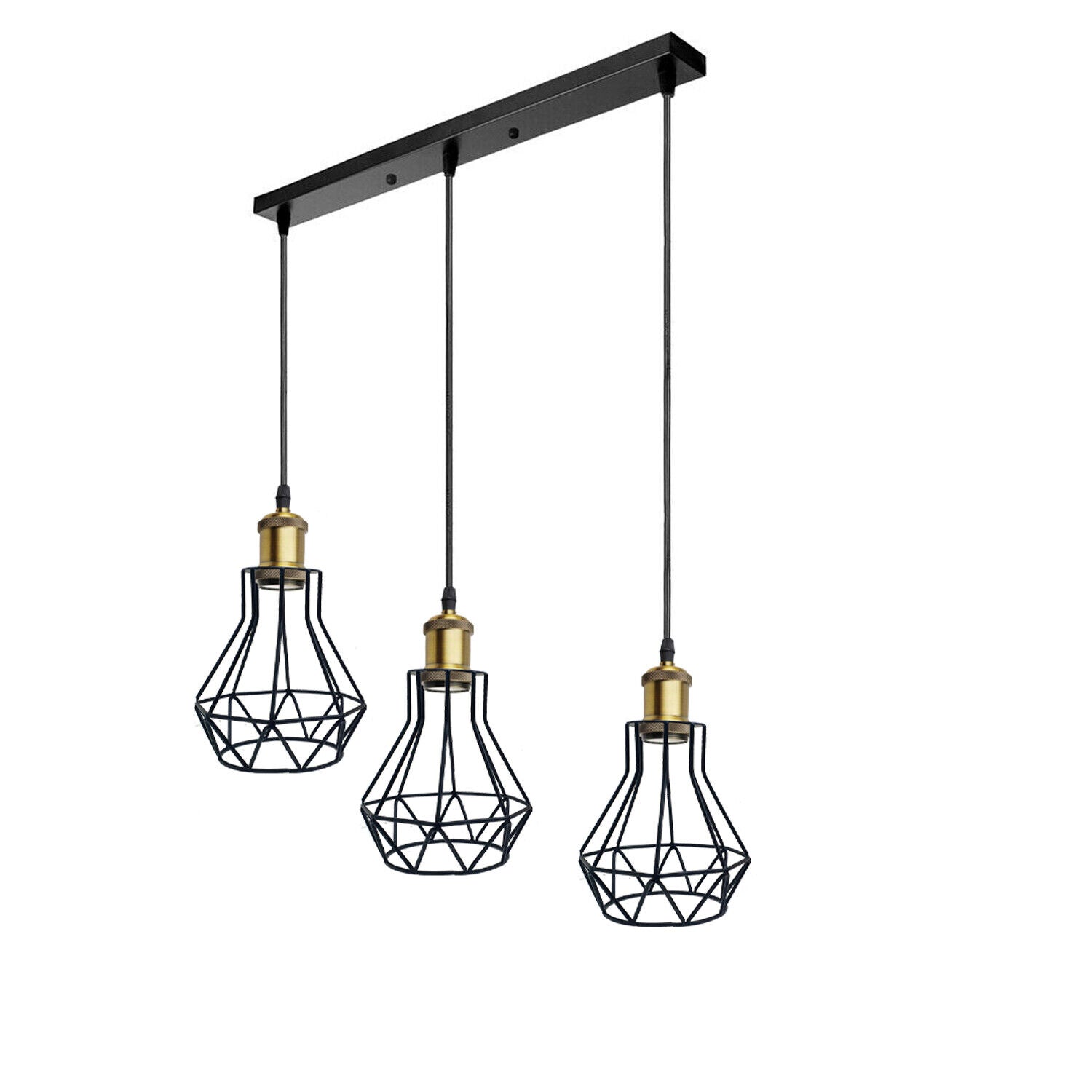 Cage 3 Light Pendant Lighting ~5660