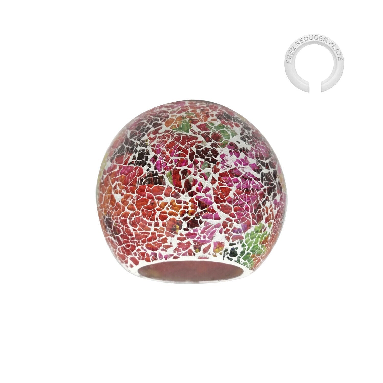 Easy Fit Pendant Modern Glass Globe Lampshade ~6098