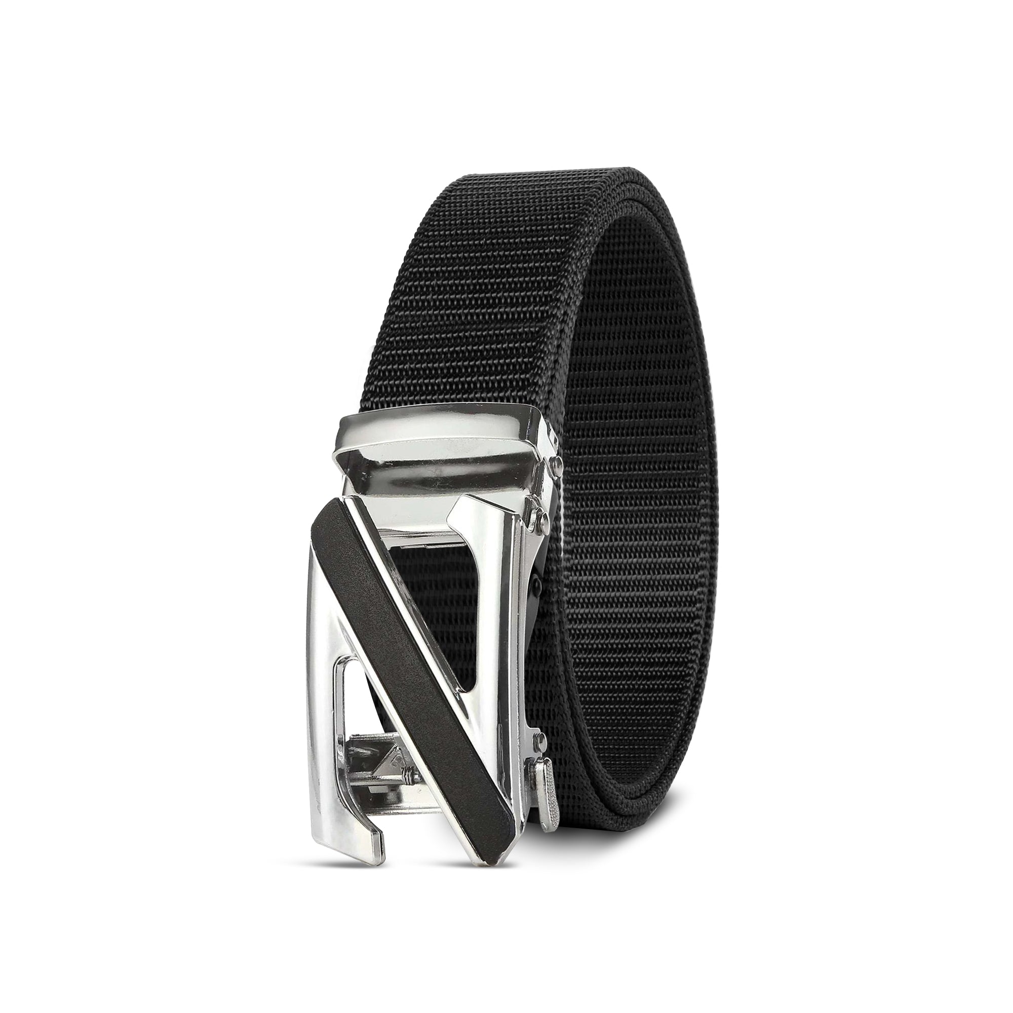 Men's Tactical Nylon Canvas Quick Release Belt with Z-Letter Buckle