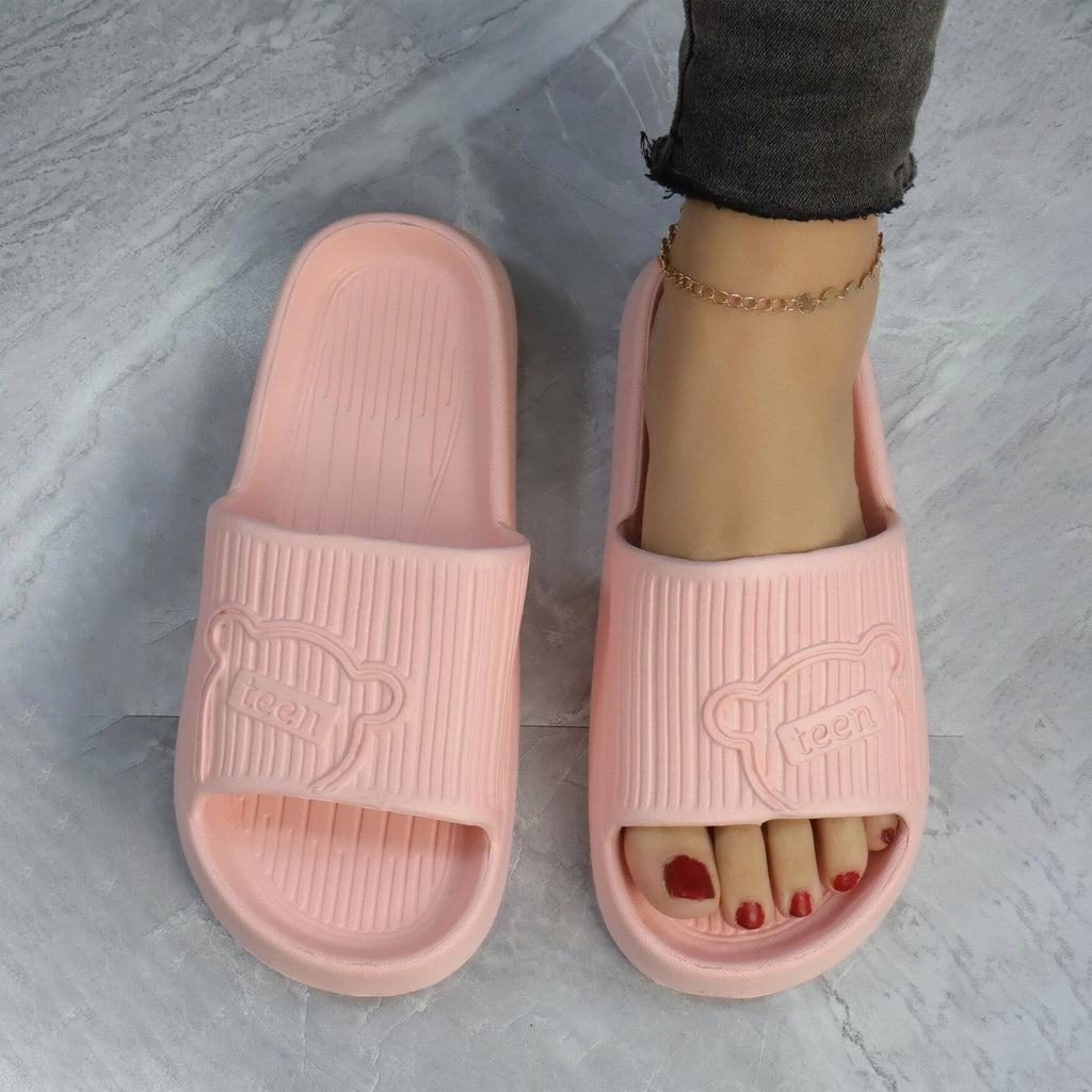 Comfortable Non-Slip EVA Cloud Slides for Bathroom & Home
