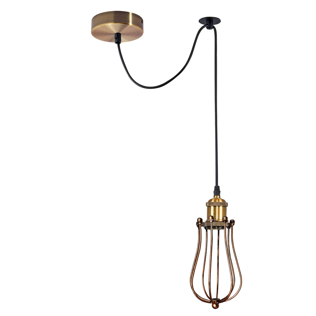 Industrial Modern Copper Pendant Light Fixture ~6303
